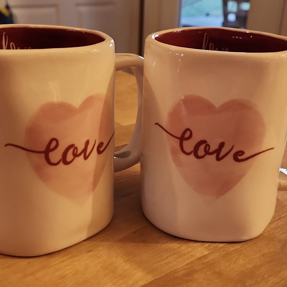 Arlington Designs Love Pair of Coffee Mugs